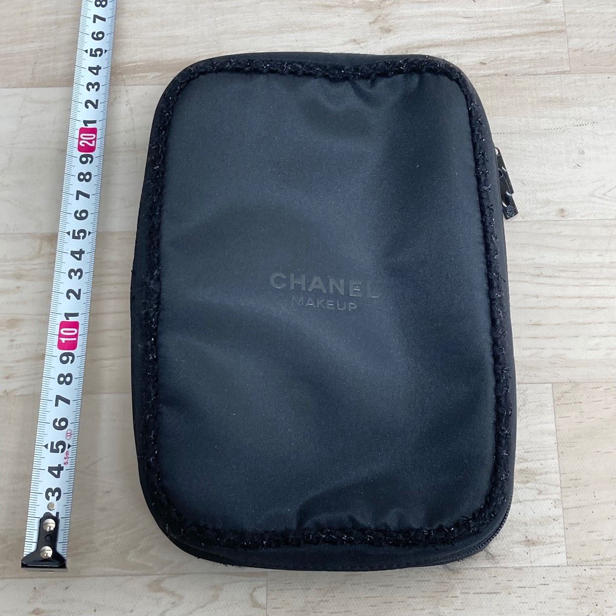 ⭐️美品新品未使用品❗️CHANEL シャネル MAKE UP化粧ポーチブラック CHANEL/シャネル MAKEUP 化粧ポーチ/コスメポーチ ブラック/黒 ロゴ