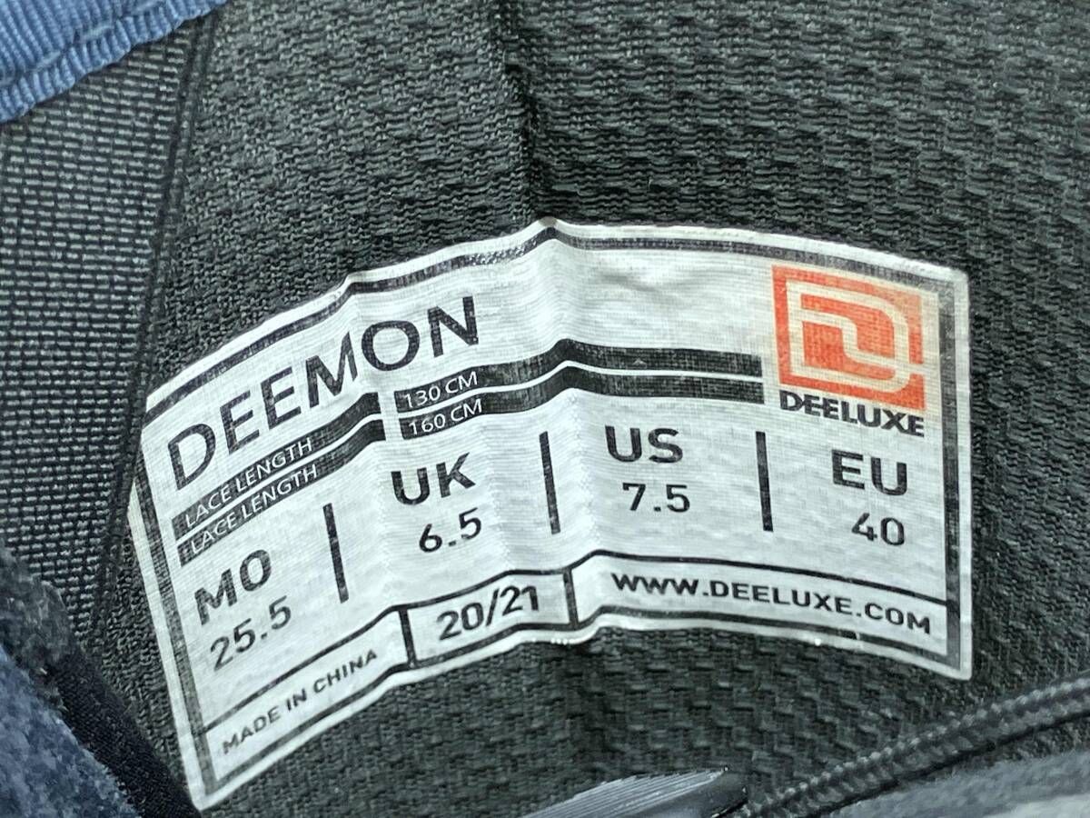 ディーラックス DEELUXE DEEMON 20-21 25.5cm スノーボード ブーツ