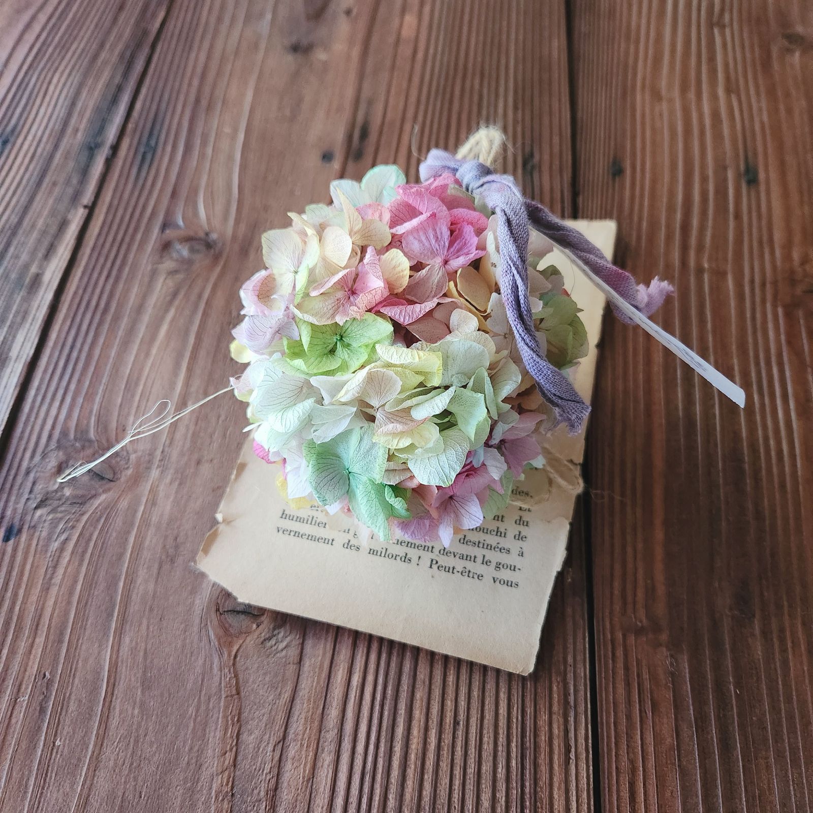 №187 紫陽花 アジサイ あじさい フライングリース フラワーボール