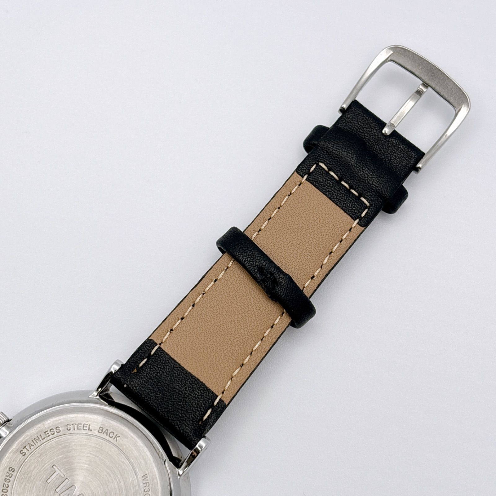 TIMEX タイメックス マルチファンクション 黒文字盤 新品電池交換済