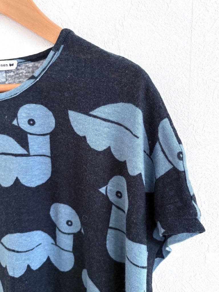mina perhonen ミナペルホネン sea birds カットソー 2024年製 日本製