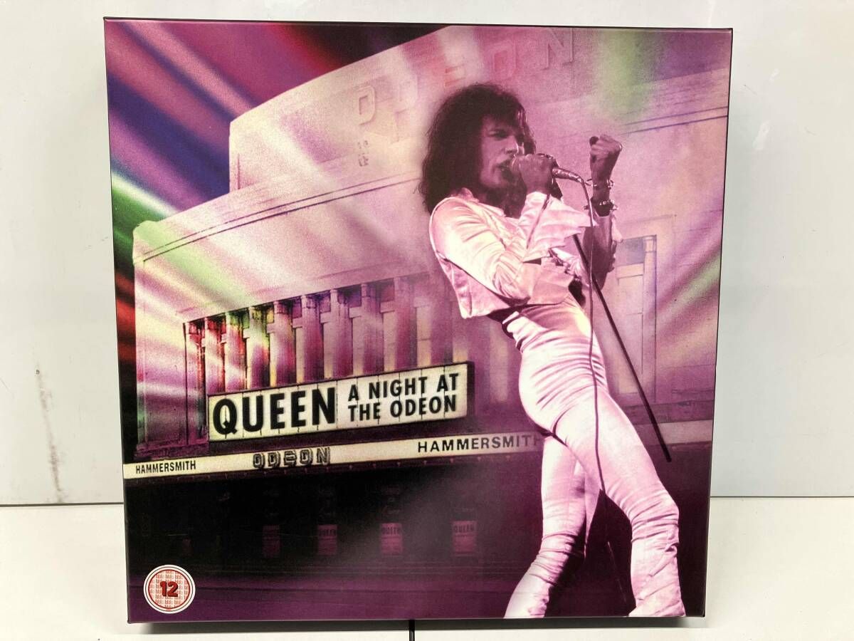 クイーン CD オデオン座の夜~ハマースミス1975 スーパー・デラックスBOX(完全初回限定盤)(SHM-CD+Blu-ray Disc+DVD)
