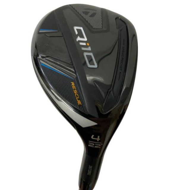 【中古】 テーラーメイド Qi10 U4 ユーティリティ UT リシャフト (フレックスその他) メンズ 男性用 右利き 右用 Cランク ゴルフクラブ