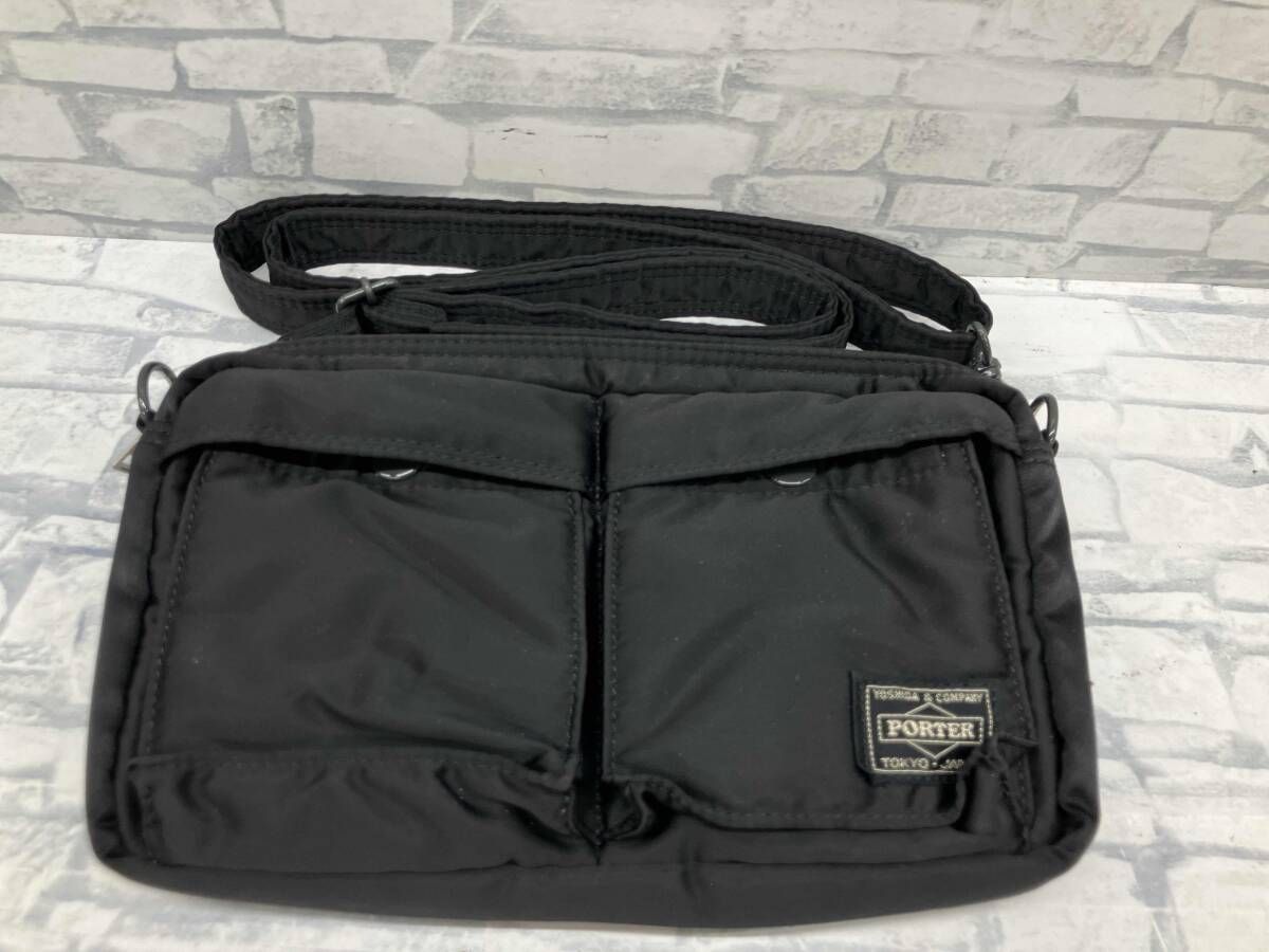 通年 PORTER ポーター ショルダーバッグ ナイロン 日本製 黒