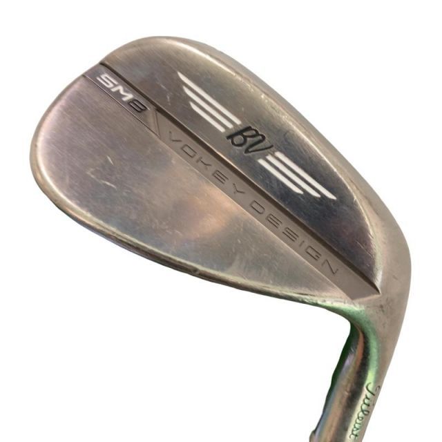 【中古】 タイトリスト VOKEY SPIN MILLED SM8 ブラッシュドスチール 56°/14°F ウェッジ WG Dynamic Gold (フレックスS) メンズ 男性用 右利き 右用 Cランク ゴルフクラブ