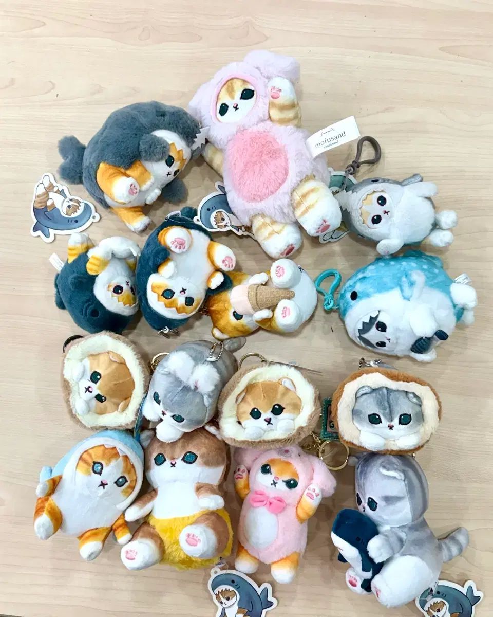 ウールサンド 猫ウールウールサンドサンドぬいぐるみガチャ キーホルダー鍵バッグホルダー (まとめ