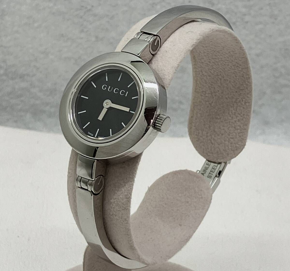 ジャンク 【グッチ】GUCCI 105／クォーツ時計／不動／ケース.ブレス傷有り 6,383円