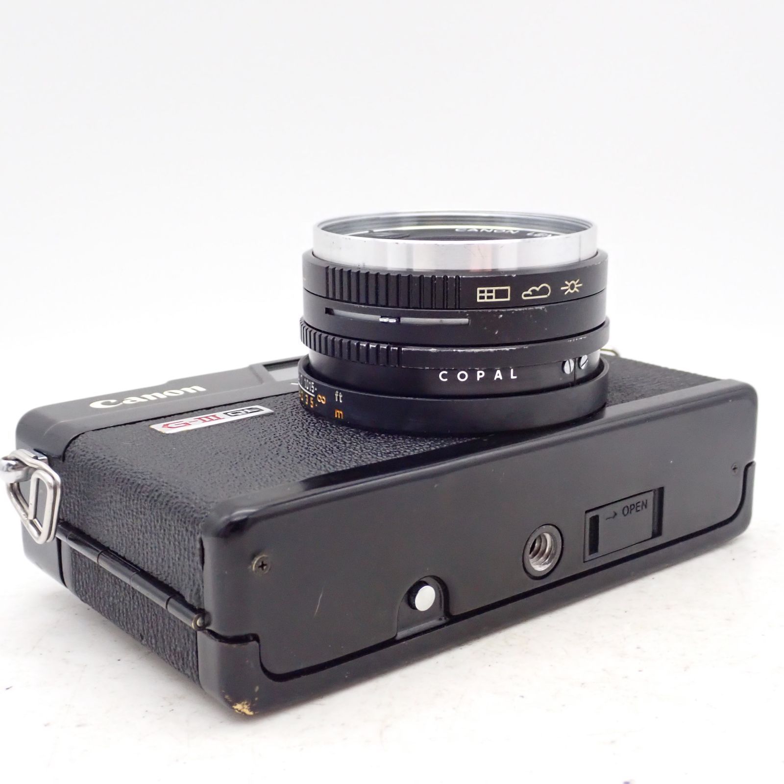 美品+ Canon Canonet QL17 G-III G3 ブラックペイント 40mm f1.7
