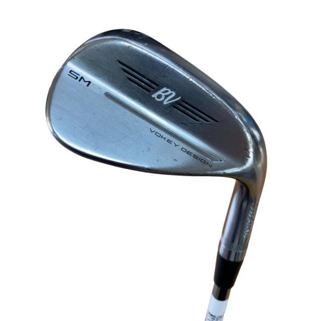 【中古】 タイトリスト VOKEY SPIN MILLED SM9 ツアークロム 52°/08°F ウェッジ WG Dynamic Gold (フレックスS) メンズ 男性用 右利き 右用 Cランク ゴルフクラブ