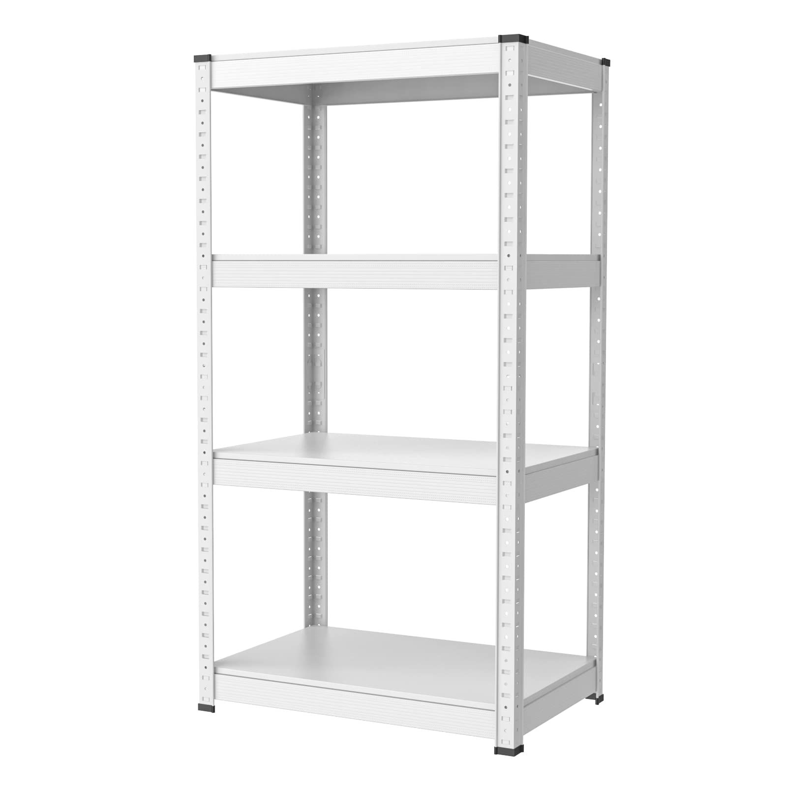 Umimileラック スチールラック 幅60cm 4段 耐荷重120kg/段 メタルラック (幅60×奥行40×高さ114cm, ホワイト) 8,917円