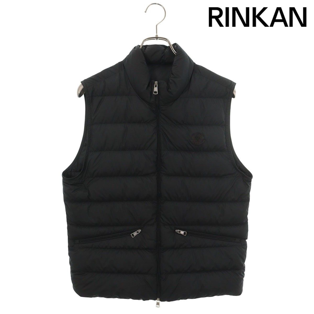 モンクレール TREOMPAN GILET トロンパン ロゴワッペンナイロンダウンベスト メンズ 2
