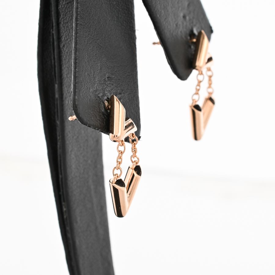 LOUIS VUITTON ルイヴィトン ピアス LVヴォルト アップサイド ダウン