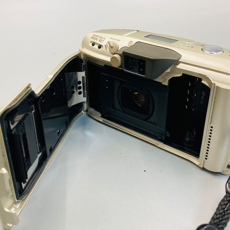 動作未確認】Olympus フィルムカメラ μ[mju:]-II 170VF シルバー 銀