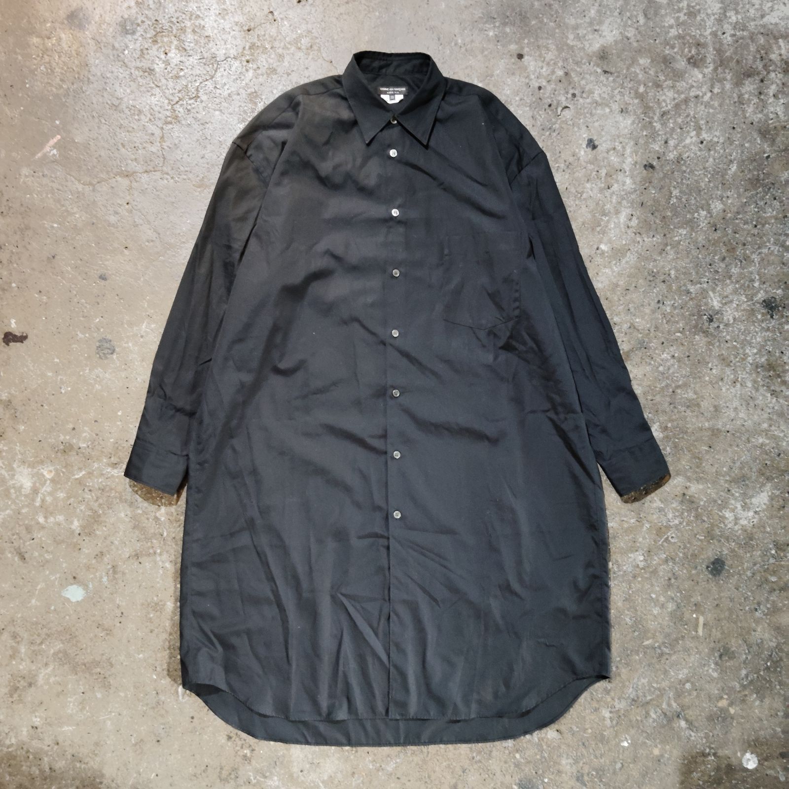 COMME des GARCONS HOMME PLUS 22ss オーバーサイズロングシャツ