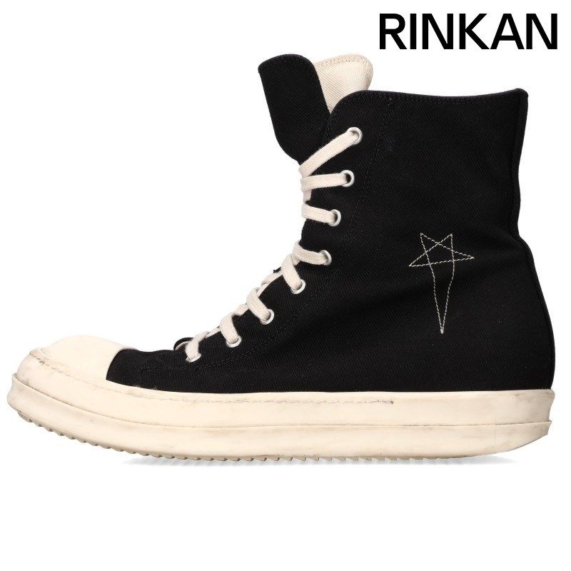 ダークシャドウ RAMONES ラモーンズキャンバスハイカットスニーカー