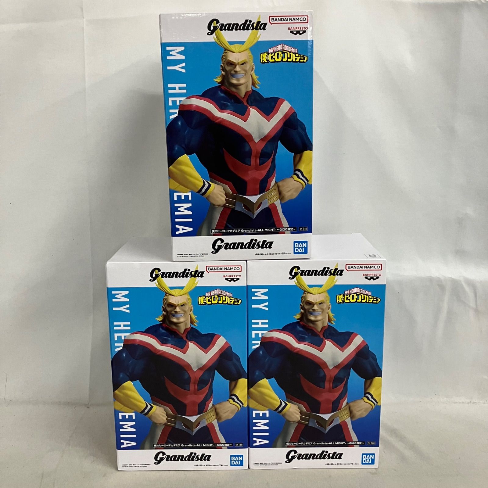 【GiGO限定】Grandista オールマイト GiGO限定 6体セット 未開封 僕のヒーローアカデミア Grandista オールマイト GiGO限定