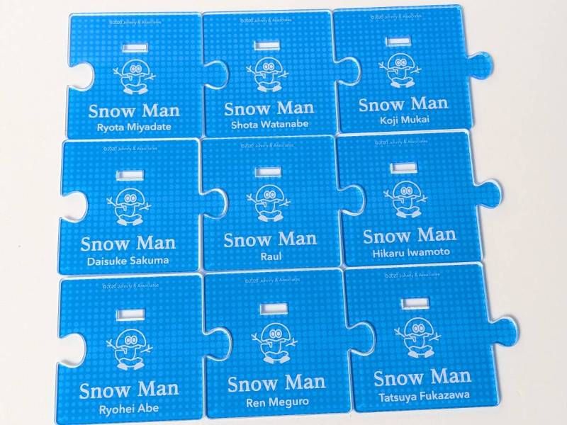 Snow Man アクリルスタンド 20夏 全種 9点セット 岩本照/宮舘涼太/深澤