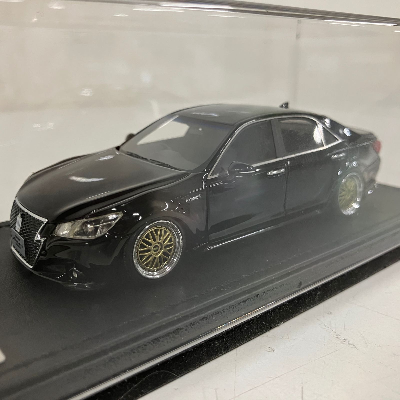 ミニカー ignition model Toyota Crown Athlete G ignition model Toyota Crown Athlete G Black AWS210 イグニッション