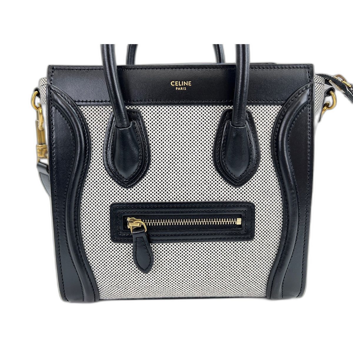 CELINE セリーヌ ショルダーバッグ ラゲージ【中古】