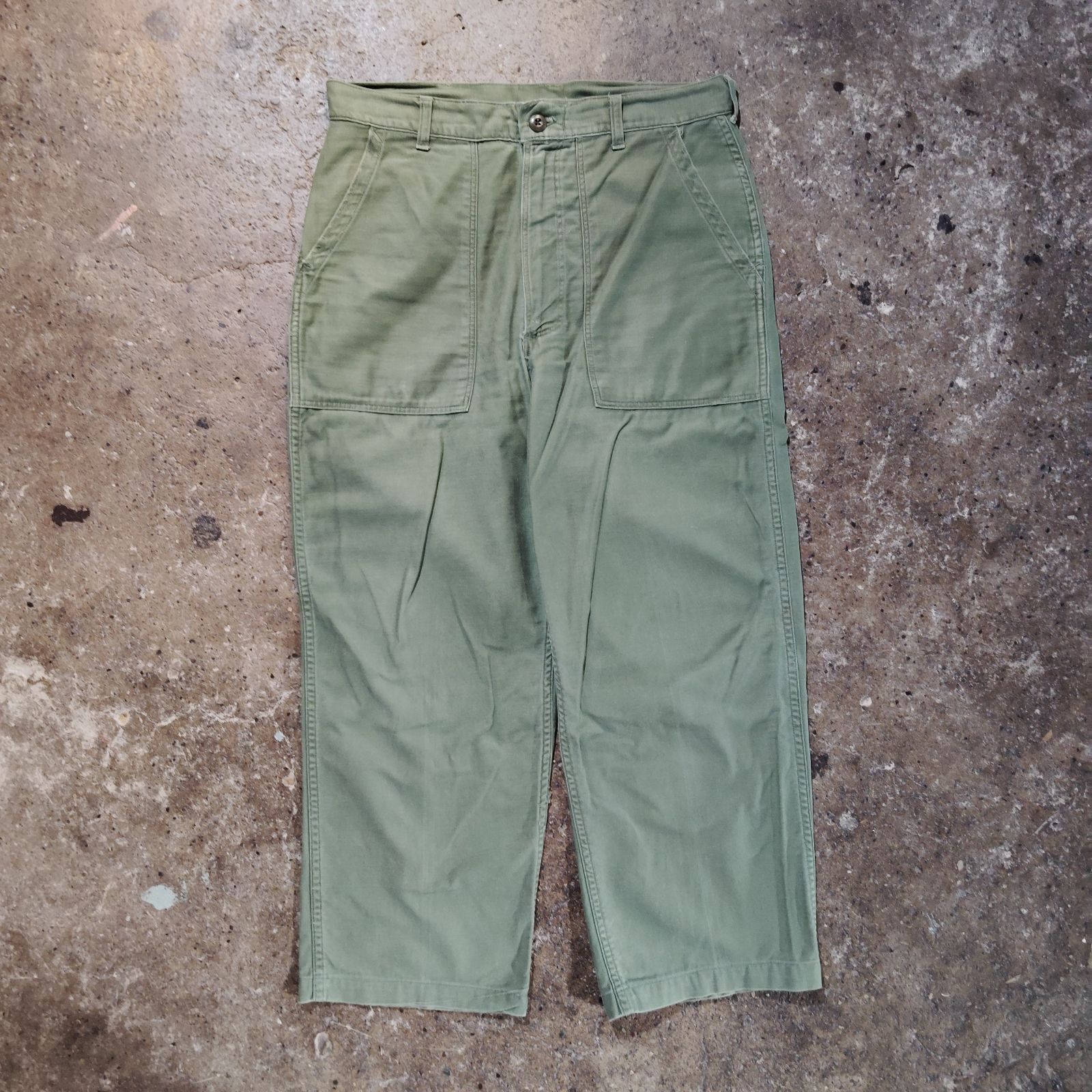 U.S. ARMY 60s~70s ベイカーパンツ GRIPPERジップ アメリカ軍