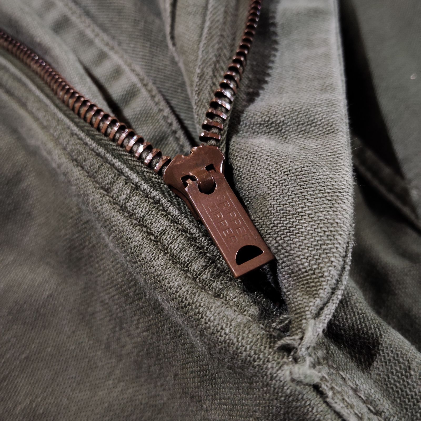 U.S. ARMY 60s~70s ベイカーパンツ GRIPPERジップ アメリカ軍