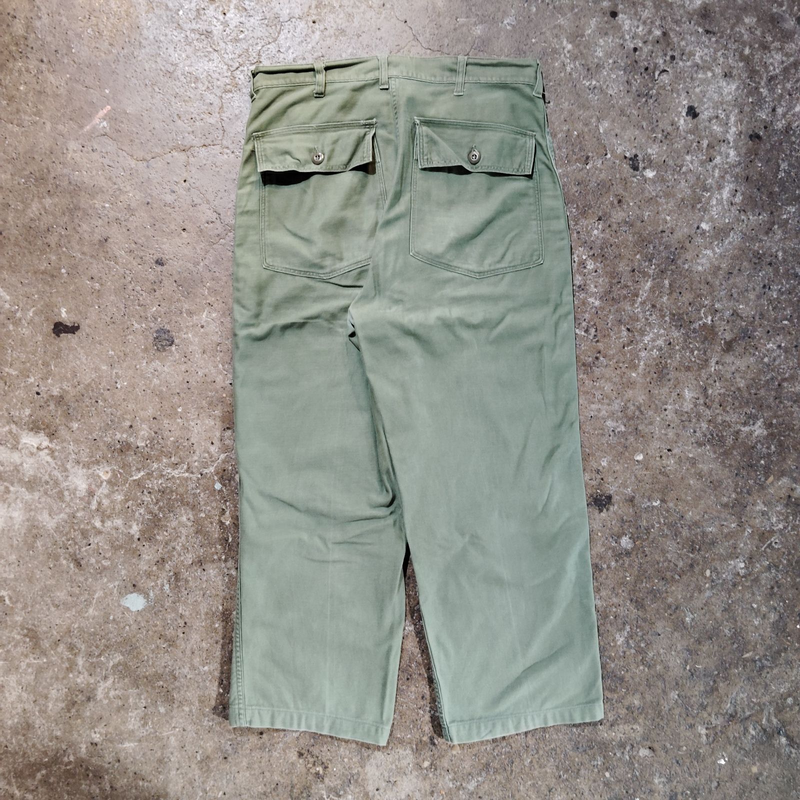 U.S. ARMY 60s~70s ベイカーパンツ GRIPPERジップ アメリカ軍