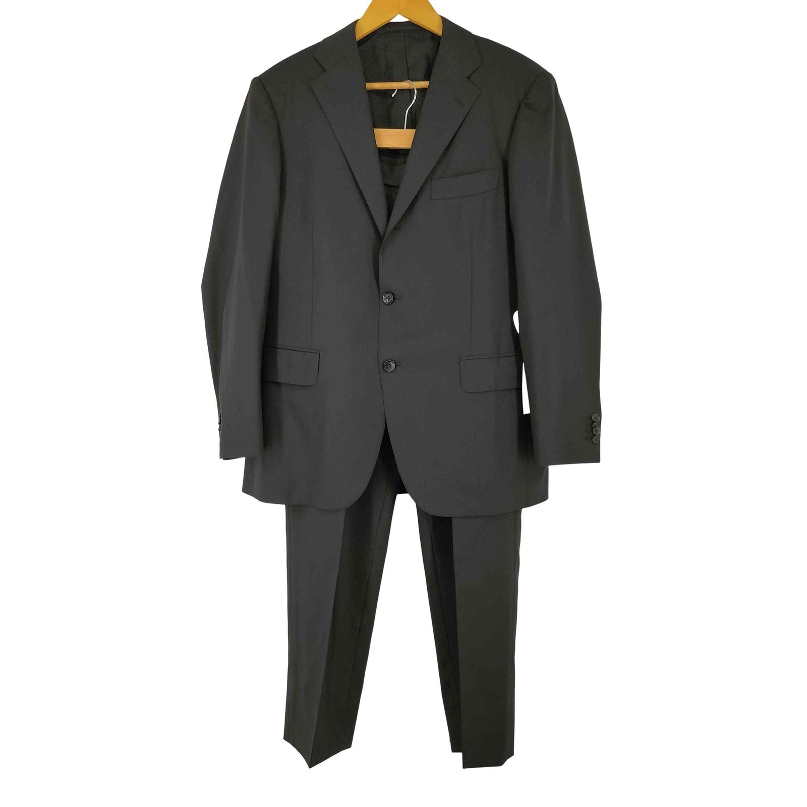 Ermenegildo Zegna　セットアップ スーツ　黒タグ　48　ウール エルメネジルドゼニア Ermenegildo Zegna RING JACKET スーツ