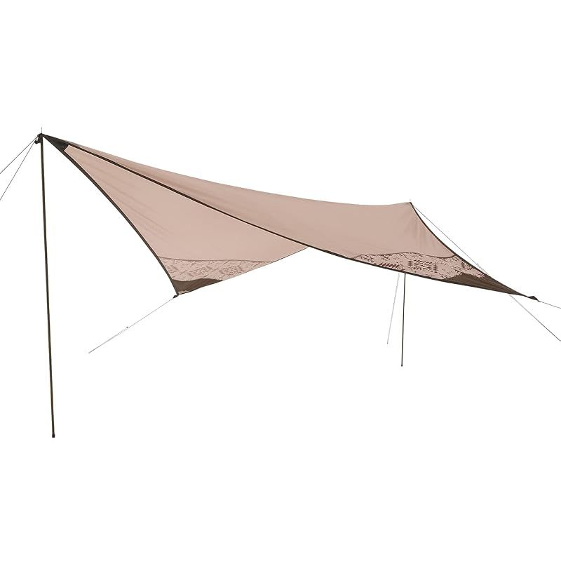 【新品】 ロゴス(LOGOS) LOGOS LAND ツーリングタープ 71902010 ベージュ (約)幅430×高さ440cm 1