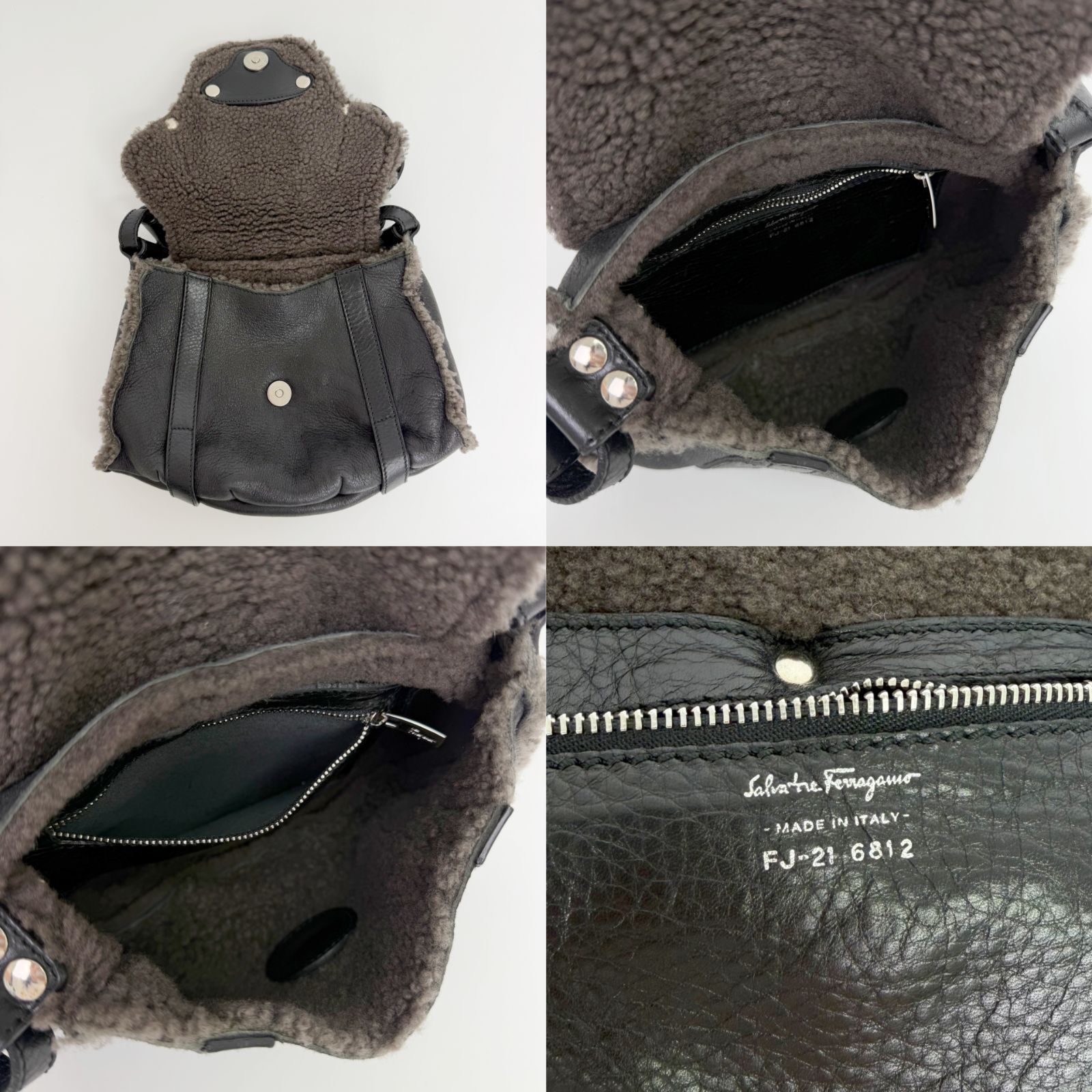 中古】Salvatore Ferragamo サルヴァトーレ フェラガモ ガンチーニ