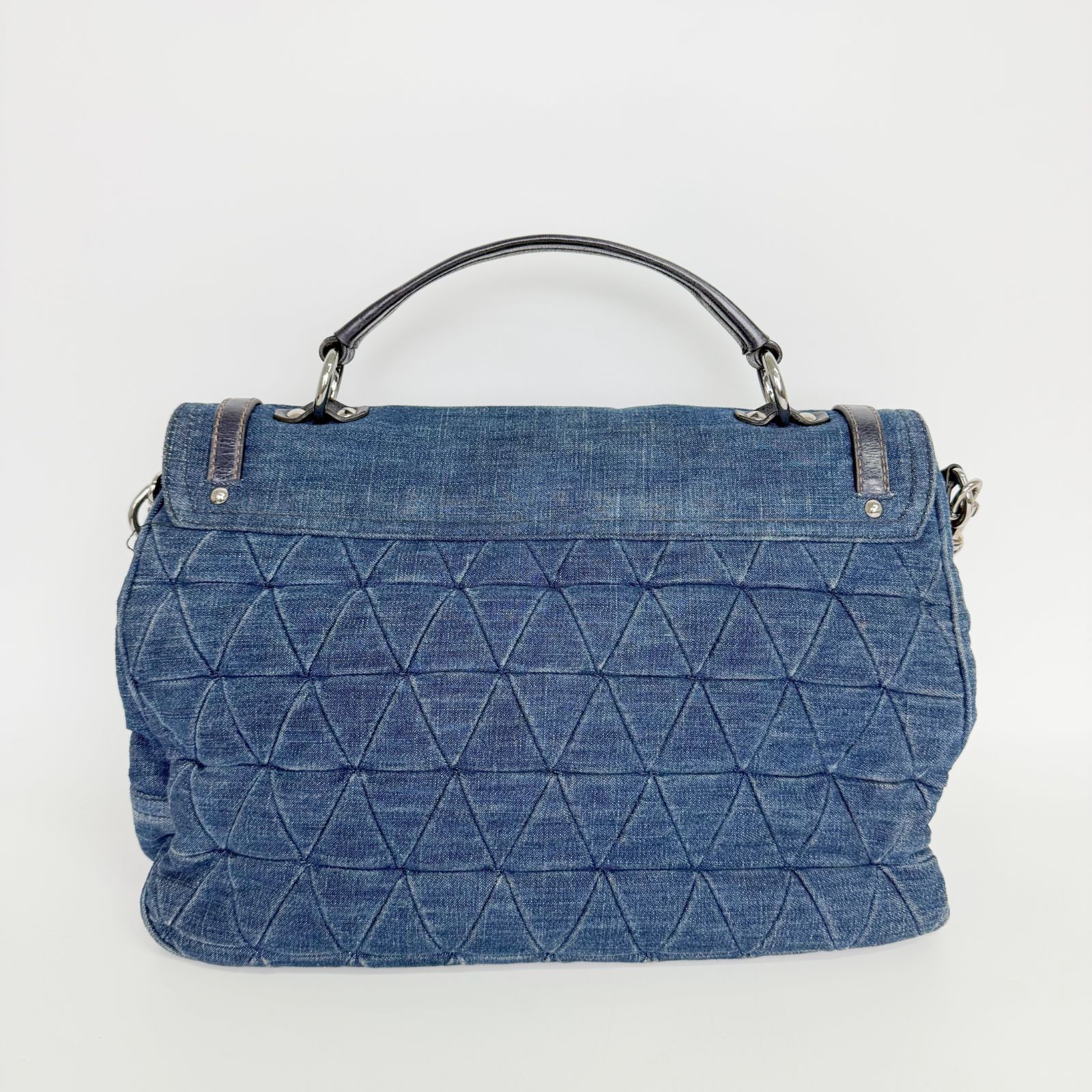 中古】MIU MIU ミュウミュウ バイカー 2WAY ハンドバッグ ショルダー