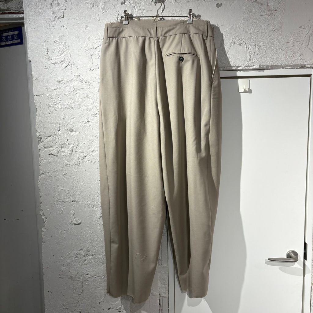 CAMIEL FORTGENS カミエル フォートヘンス Double Suit Pants ワイド