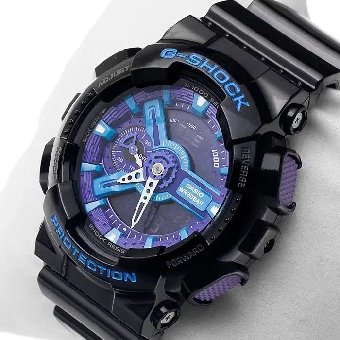 カシオ G-SHOCK BIG FACE 黒紺