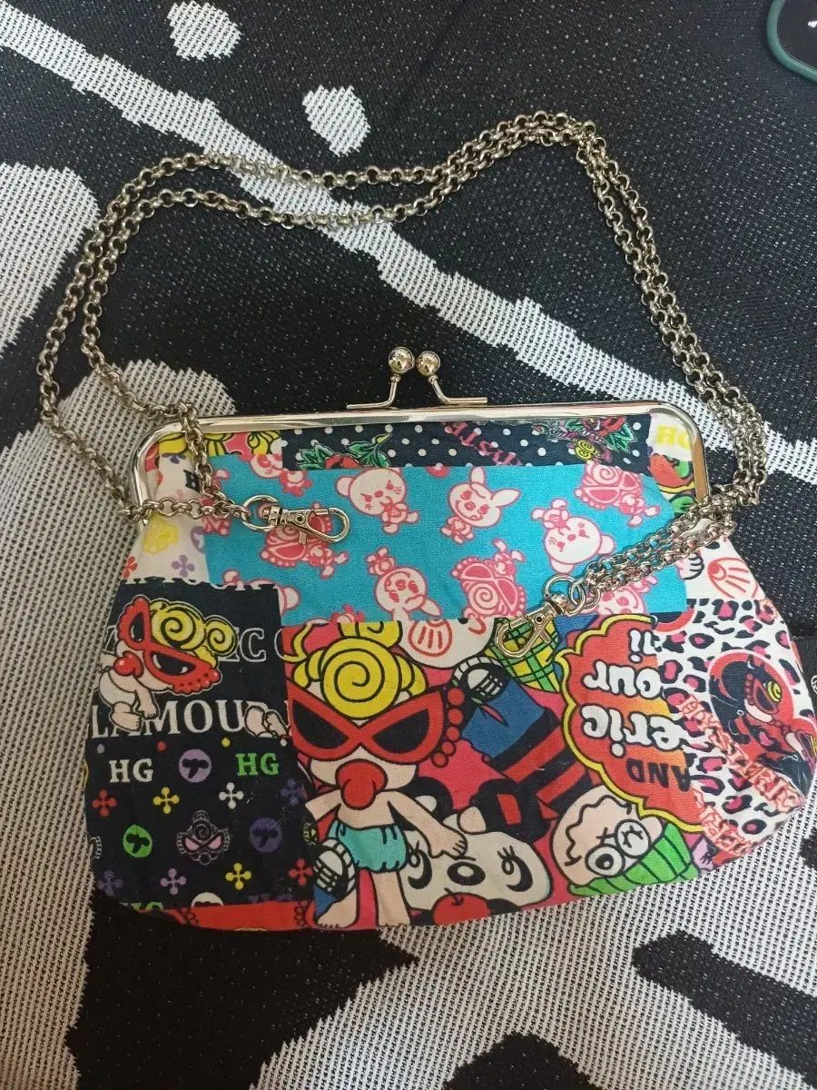 HYSTERIC GLAMOUR(ヒステリックグラマー) ペッチワークポーチミニバッグ