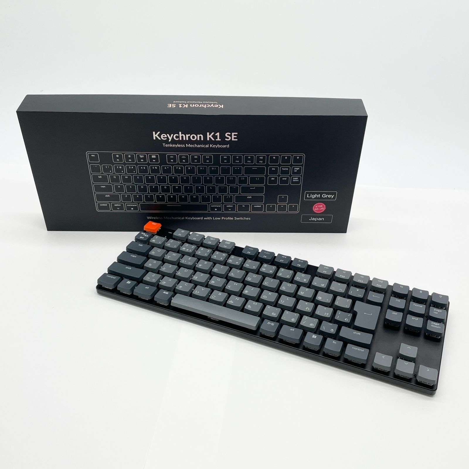 Keychron K1SE K1SEG3-JIS メカニカルキーボード 本体 美品 Keychron K1SEG3-JIS K1SE メカニカルキーボード 茶軸【C8383-80