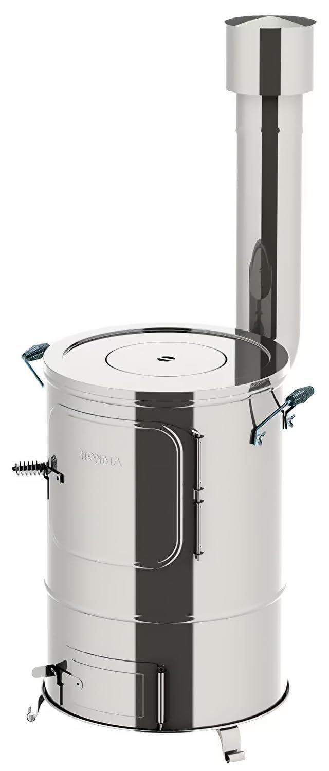 ホンマ製作所 ステンレス燃焼工房 屋外用 日本製 焼却炉 家庭用 落ち葉焼却炉 ガーデンストーブ 薪ストーブ 庭 アウトドア 防災 ARS-360