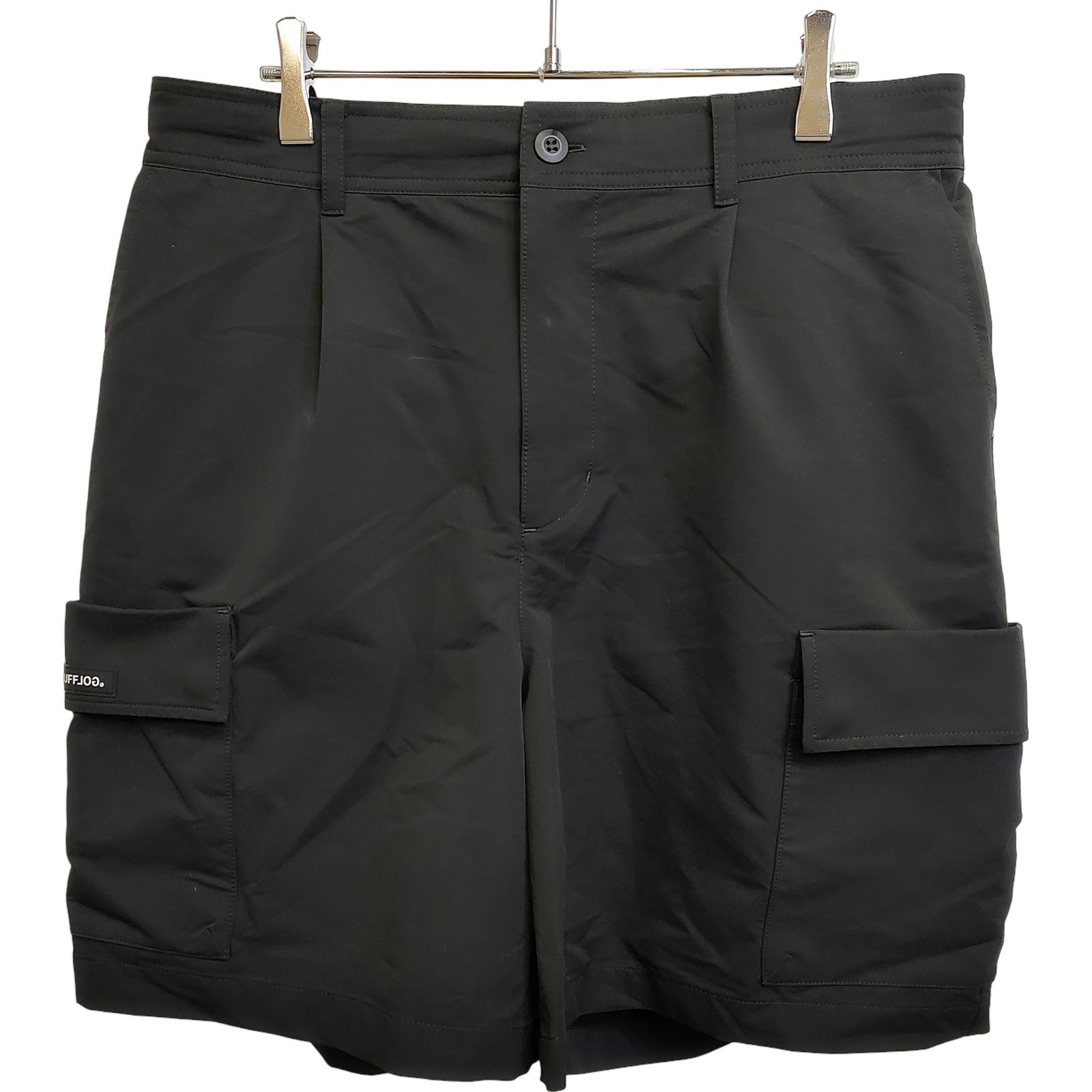 RUFFLOG ラフロッグ ゴルフ 26SS STRETCH NYLON BLEND SHORTS ショートパンツ RFLG26 SS PT011 XL ブラック メンズ