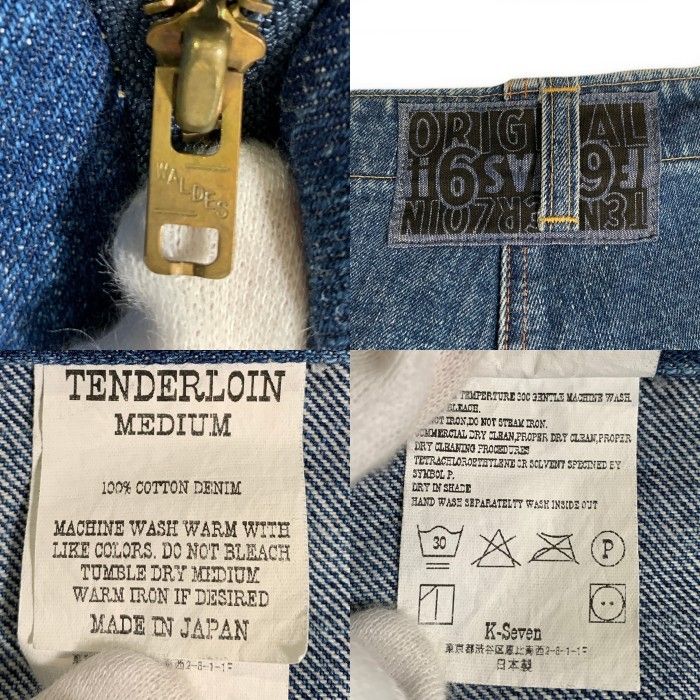 TENDERLOIN テンダーロイン DENM SHORTS WASH ウォッシュ デニム