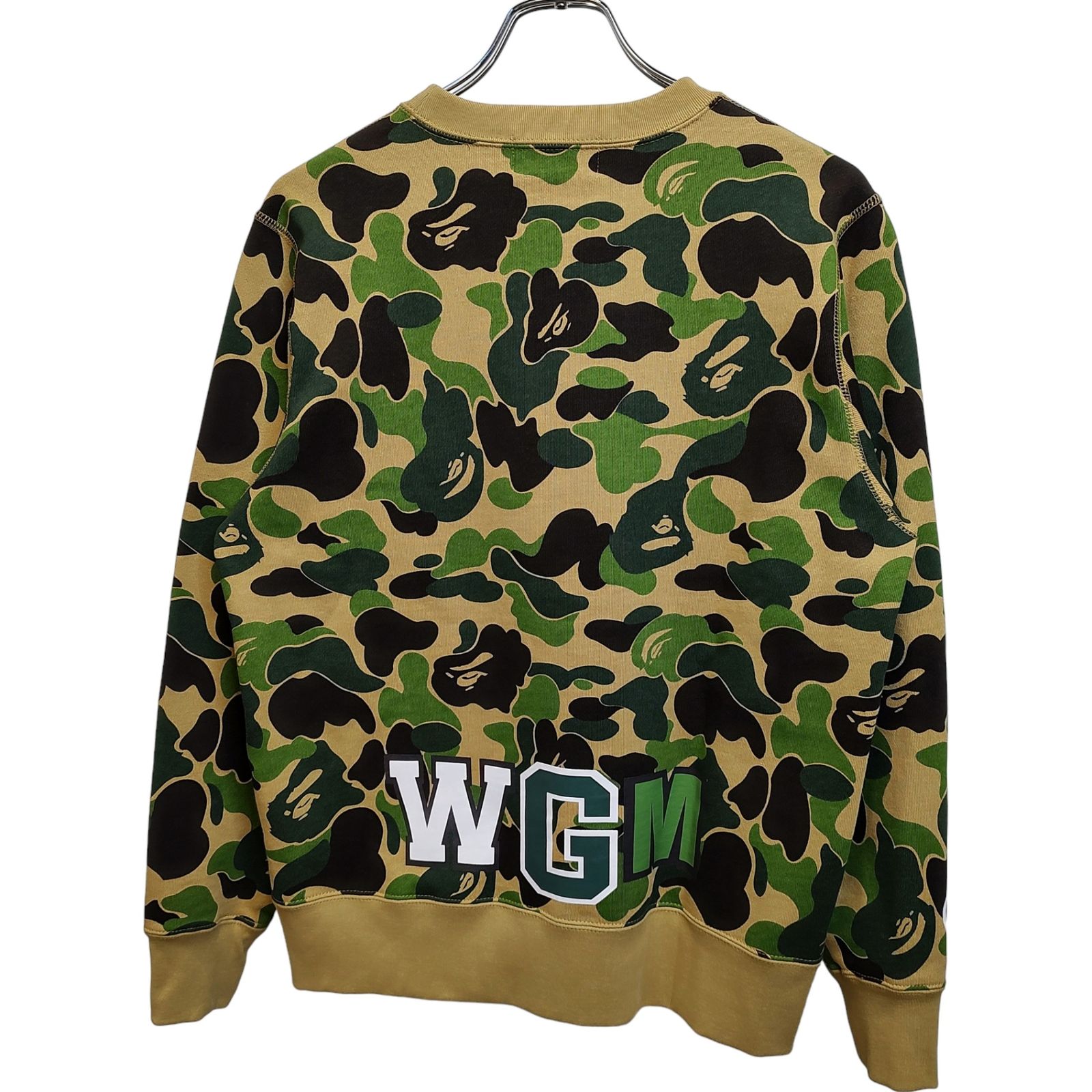 A Bathing Ape カモフラージュシャークスウェット M A BATHING APE ア・ベイシング・エイプ シャーク カモフラ スウェット