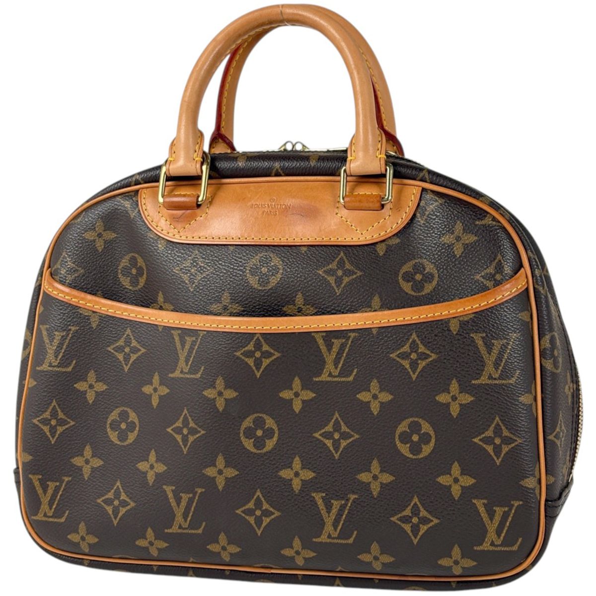 ルイ・ヴィトン Louis Vuitton トゥルーヴィル ハンドバッグ ボストンバッグ 手提げ モノグラム ブラウン M42228 レディース 【中古】