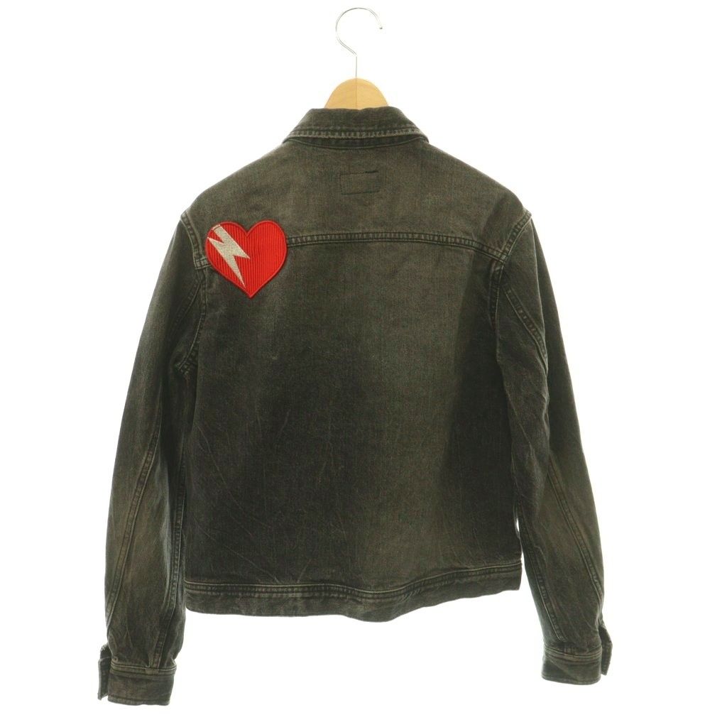 サンローラン パリ SAINT LAURENT PARIS ハートワッペンデニム