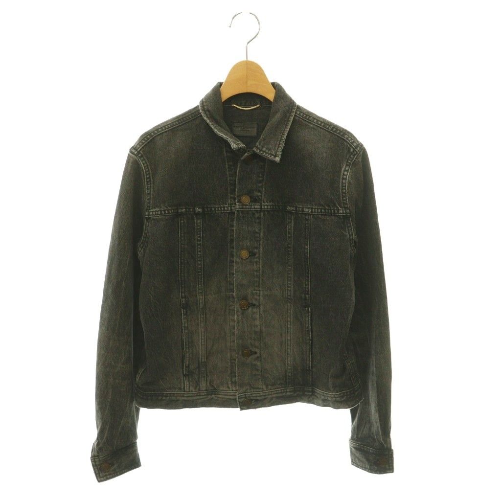 サンローラン パリ SAINT LAURENT PARIS ハートワッペンデニム