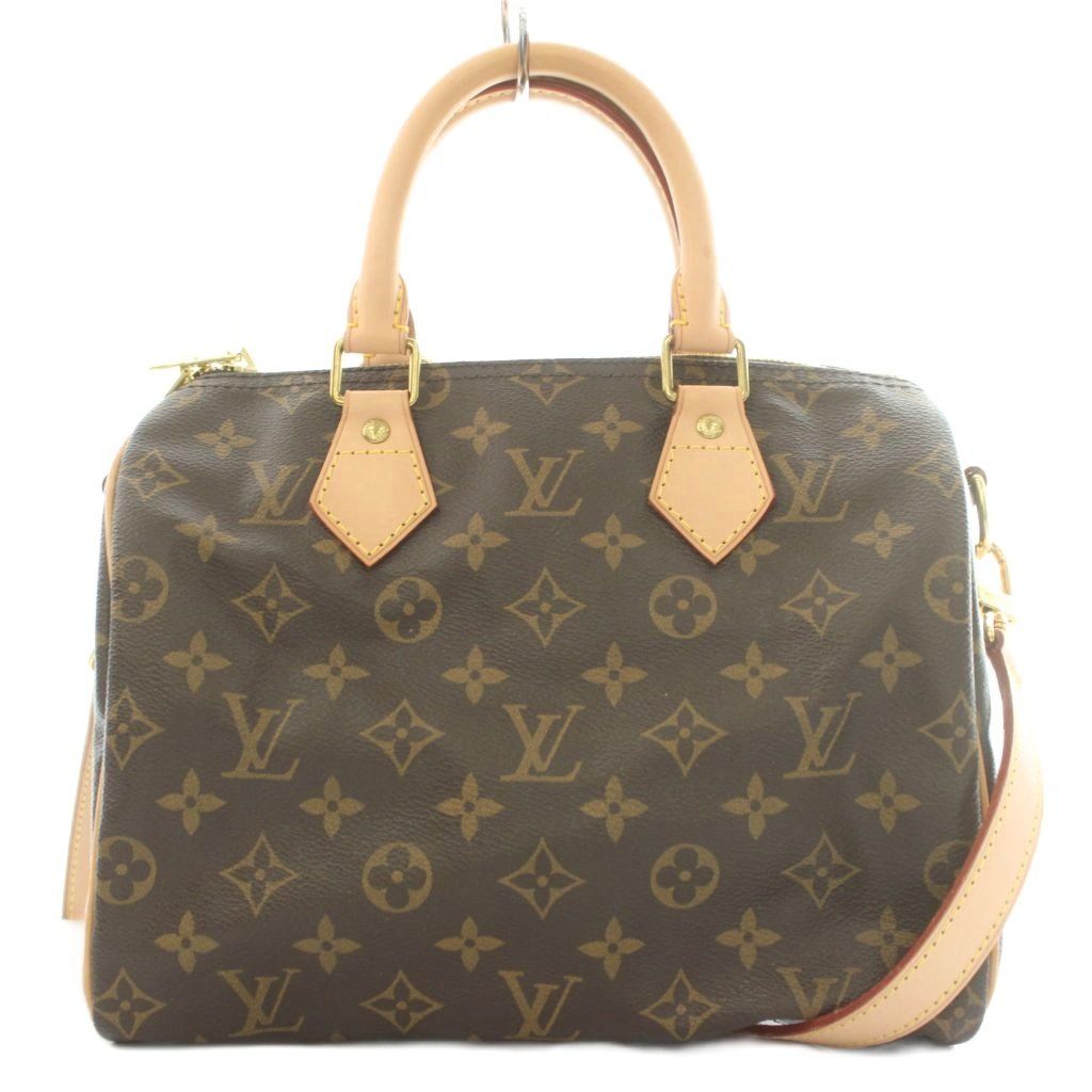 ルイヴィトン LOUIS VUITTON モノグラム スピーディバンドリエール25 2WAY ミニボストンバッグ ハンド ショルダー キャンバス ロゴ 茶 ブラウン M41113 /BB ■OH