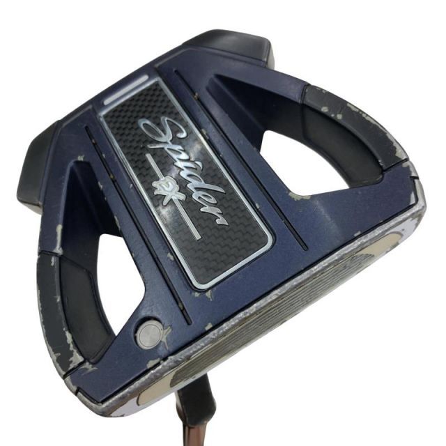 【中古】 テーラーメイド Spider EX NAVY/WHITE スモールスラント 33インチ パター PT スチール (フレックスその他) メンズ 男性用 右利き 右用 Dランク ゴルフクラブ