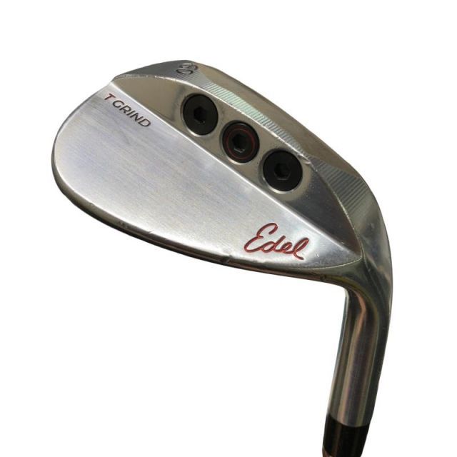 【中古】 Edel GOLF Edel GOLF SMSウェッジ 60° TーGRIND ウェッジ WG 純正特注シャフト (フレックスS) メンズ 男性用 右利き 右用 Cランク ゴルフクラブ