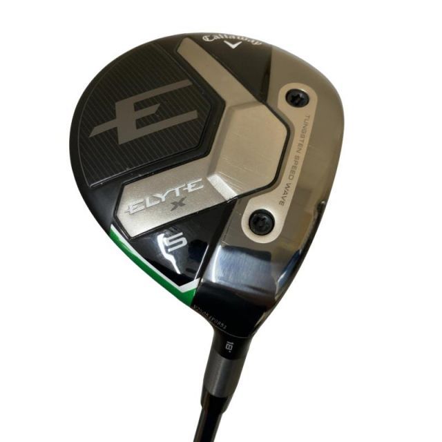 【中古】 キャロウェイ ELYTE X 5W フェアウェイウッド FW VENTUS GREEN 50 for CW(ELYTE FW) (フレックスS) メンズ 男性用 右利き 右用 Cランク ゴルフクラブ