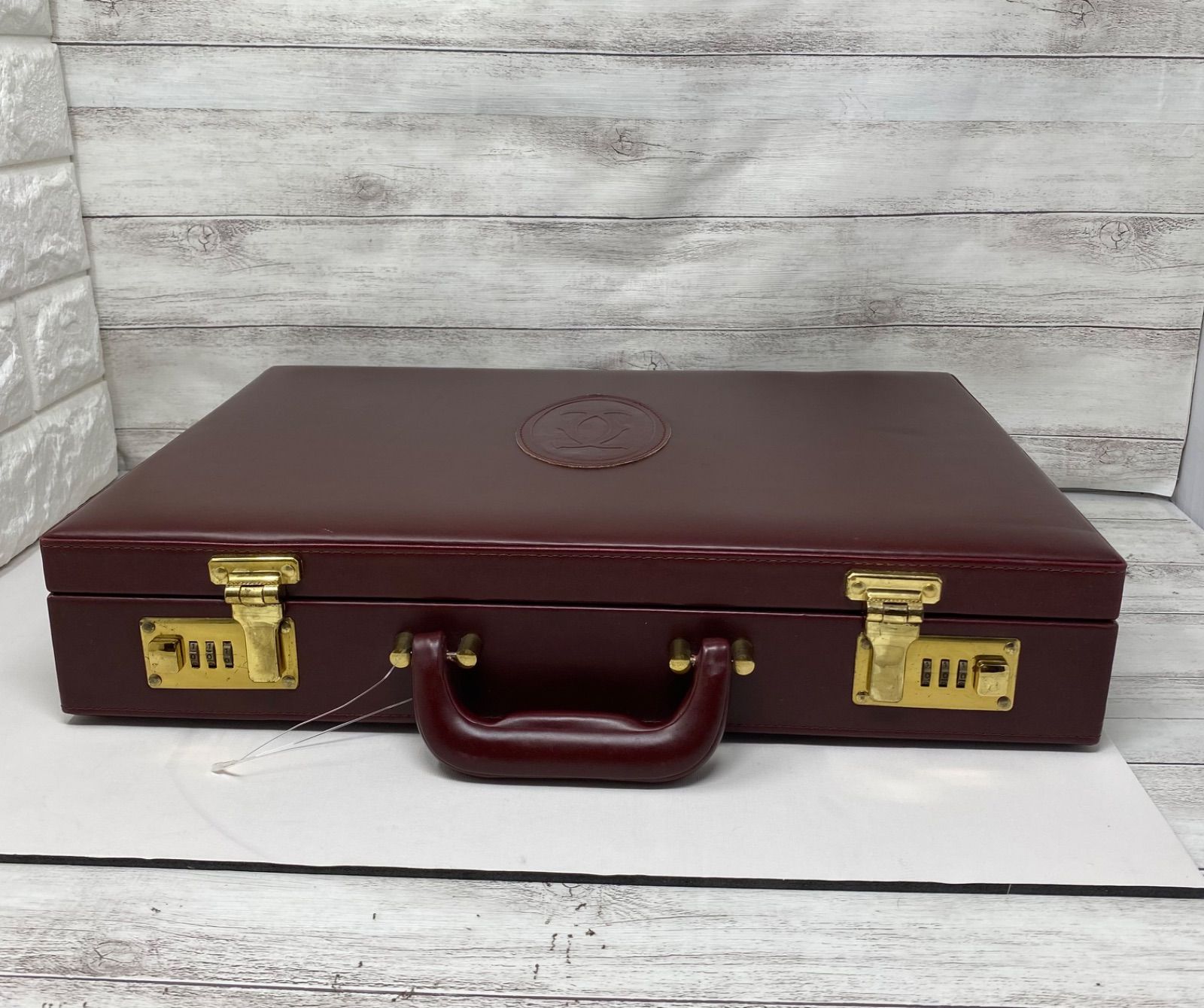Cartier カルティエ マストライン アタッシュケース ビジネスバッグ