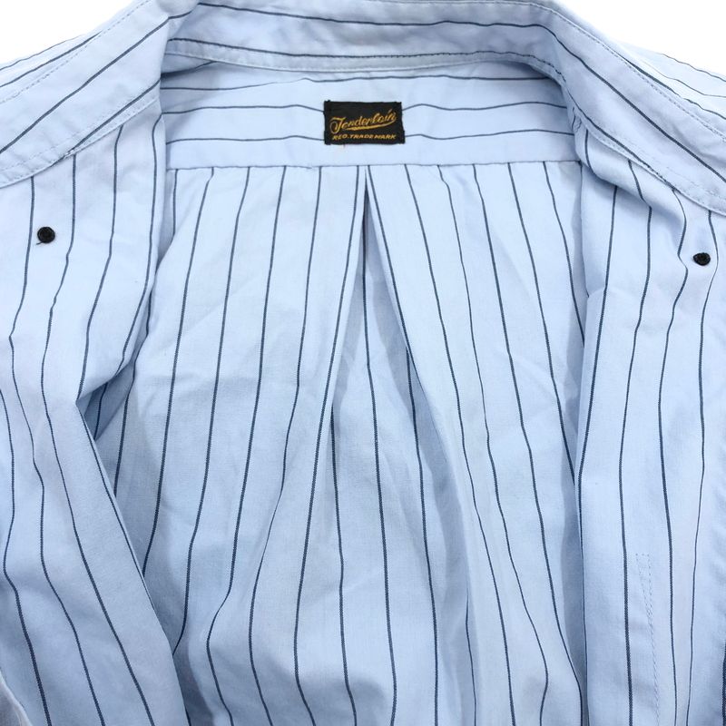 中古品】TENDERLOIN テンダーロイン STRIPE L/S SHIRT 長袖ストライプ