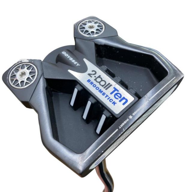 【中古】 オデッセイ 2-BALL TEN TOUR LINED BROOMSTICK 45インチ パター PT スチール (フレックスその他) メンズ 男性用 右利き 右用 Cランク ゴルフクラブ