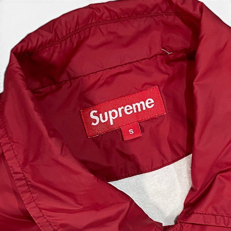 Supreme シュプリーム プレイボーイ コーチジャケット 裏フラシ レッド