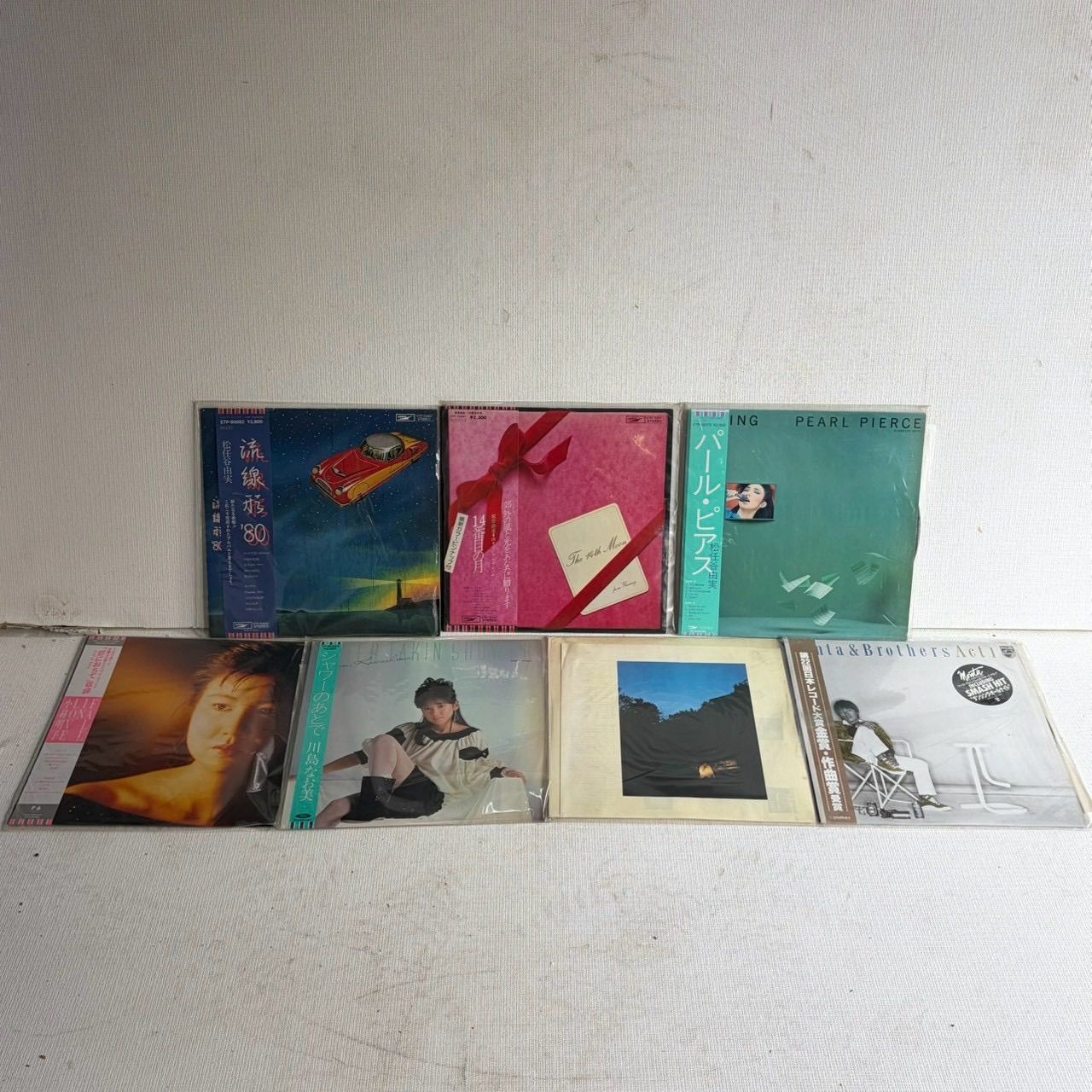 全品帯付/CITY POP】邦楽 LPレコード 7枚セット 松任谷由実 他 - メルカリ